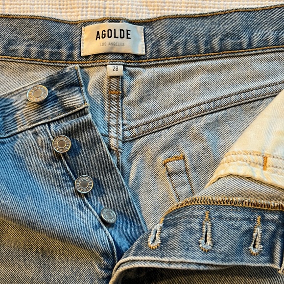 Agolde Parker Long in Allure - Picture 2 of 4